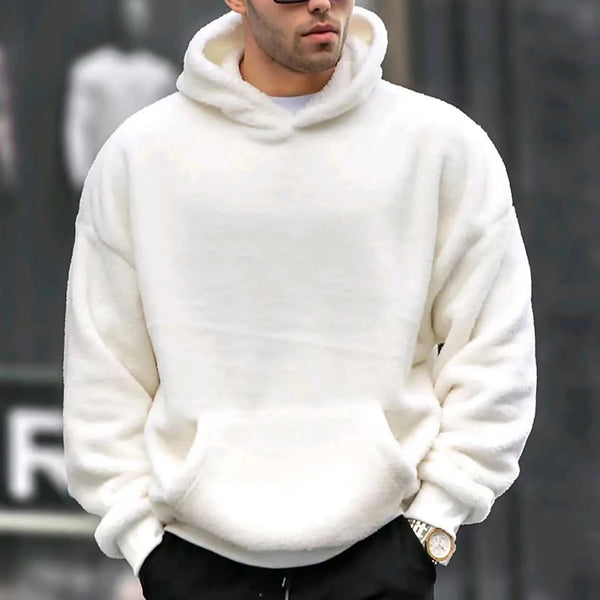 Soft Fleece Pullover Hoodie for Men